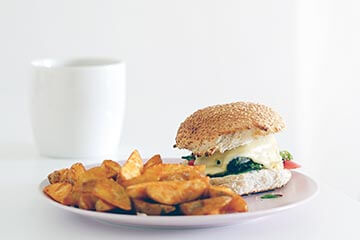 Vegan burger – simple, health, delicious